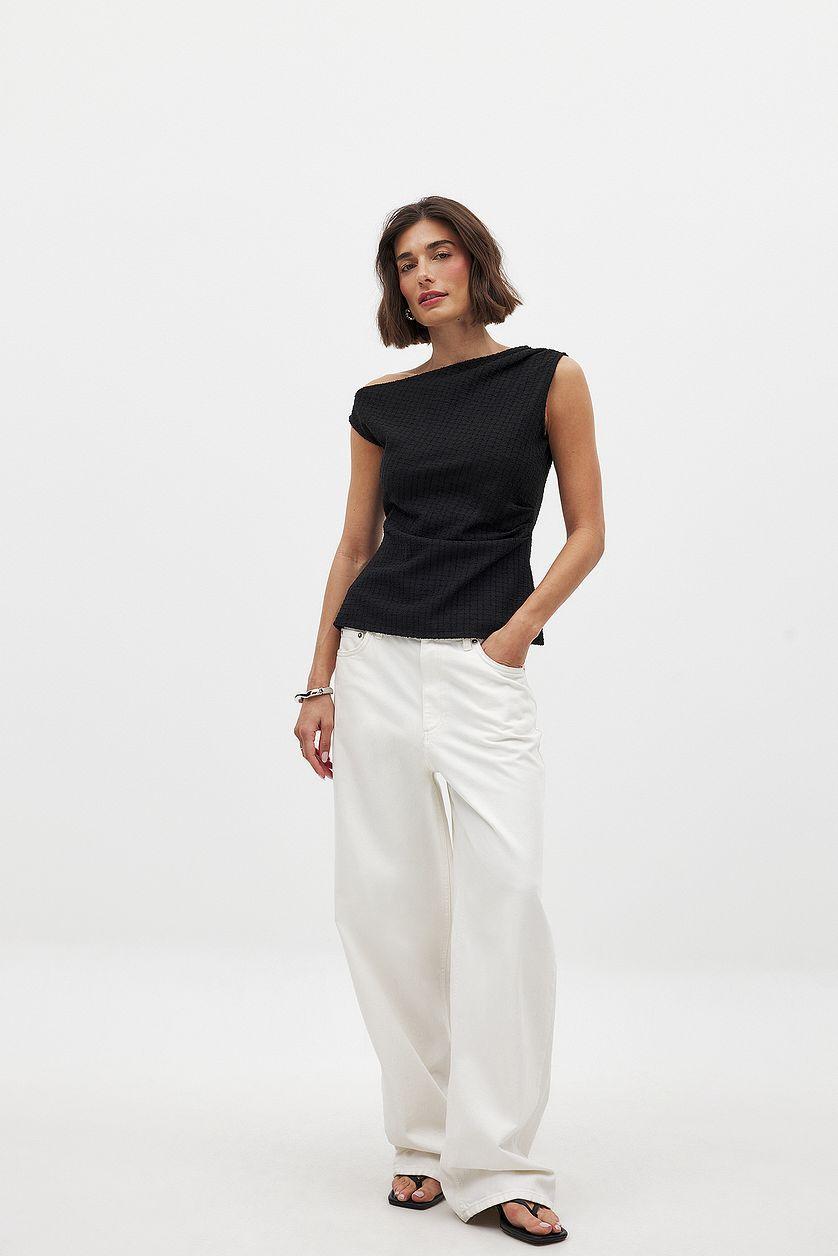 Bouclé Sleeveless Top Product Image