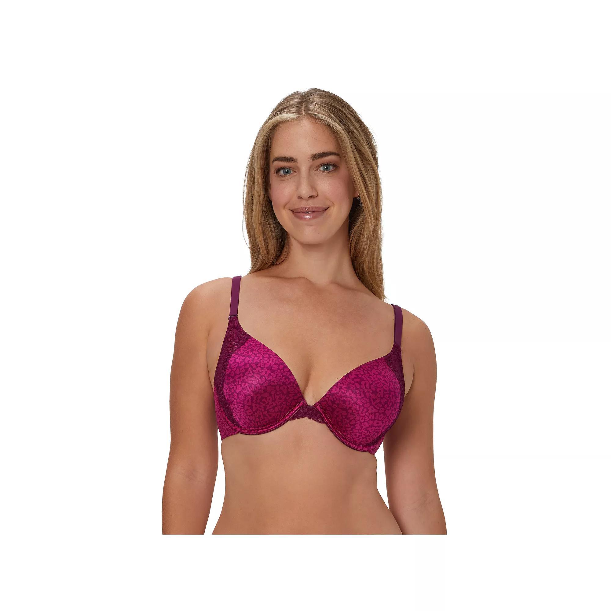 Maidenform Love the Lift Natural Boost Demi T-Shirt Underwire Bra 09428, Womens Product Image