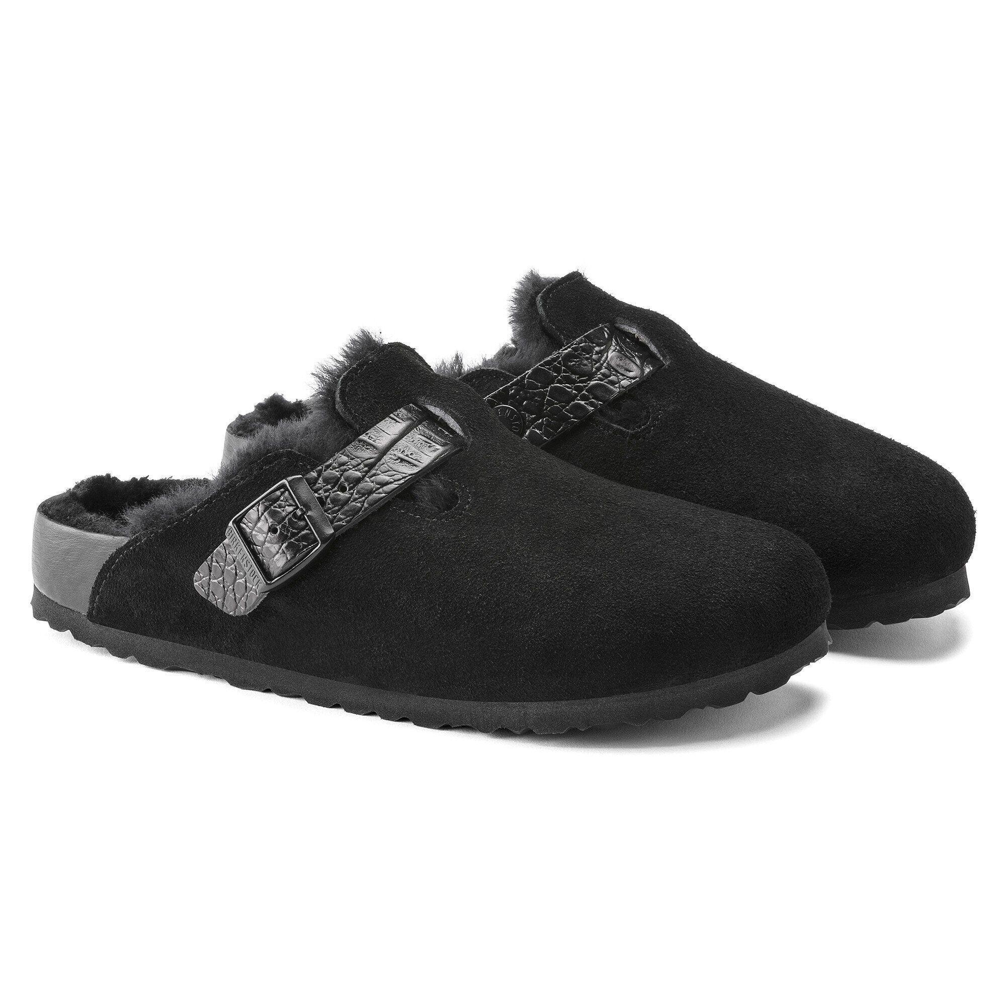 Boston Shearling Suede Leather Product Image