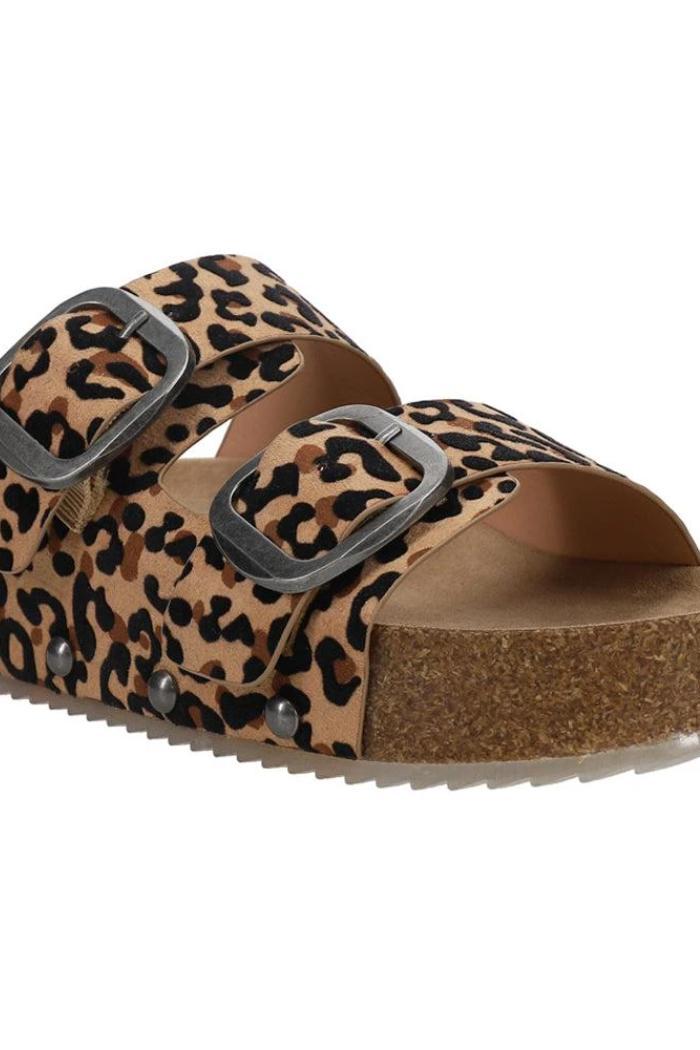 Quianna Leather Strap Platforms Product Image