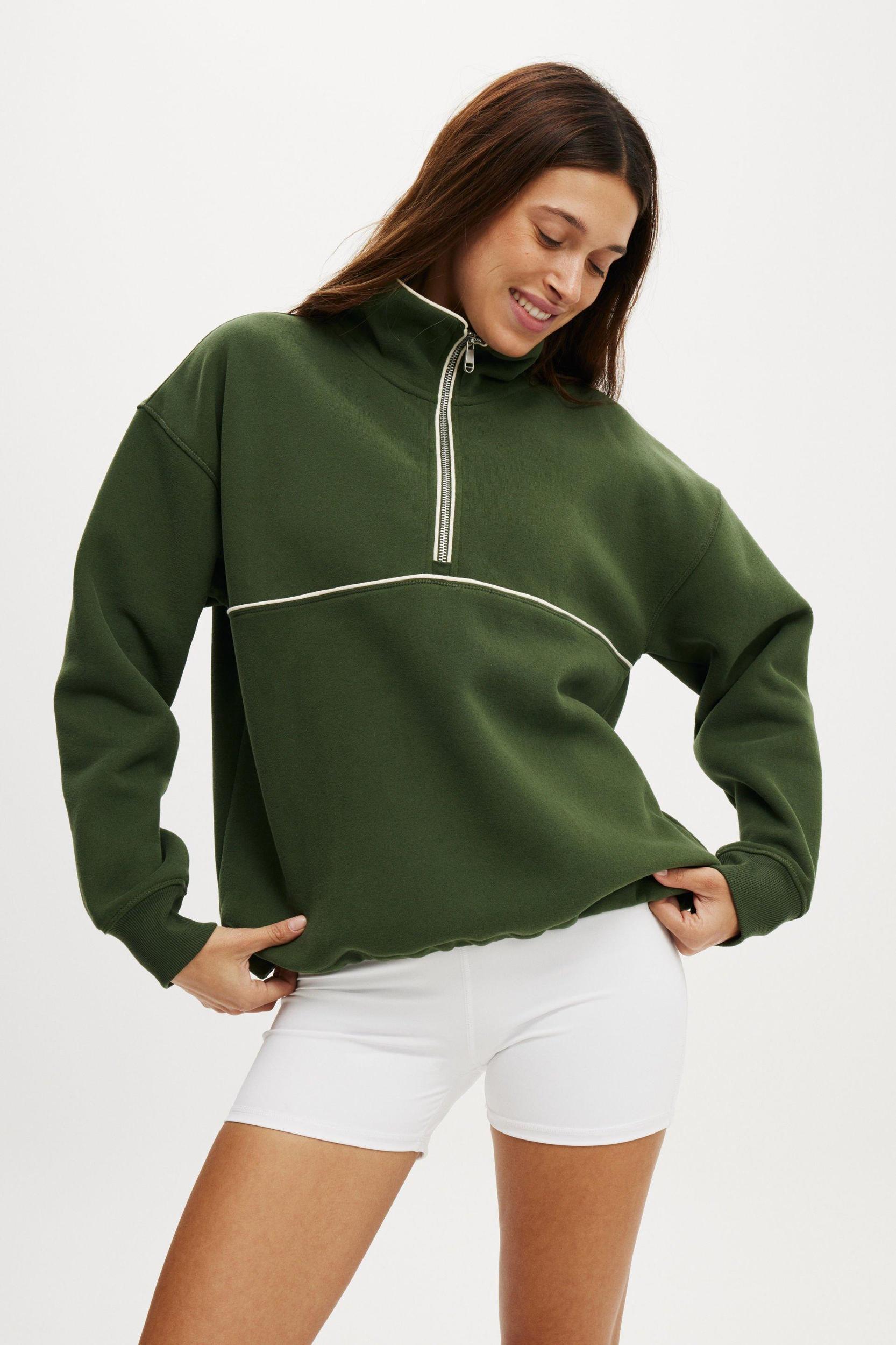 Plush Essential Half Zip Jumper Product Image