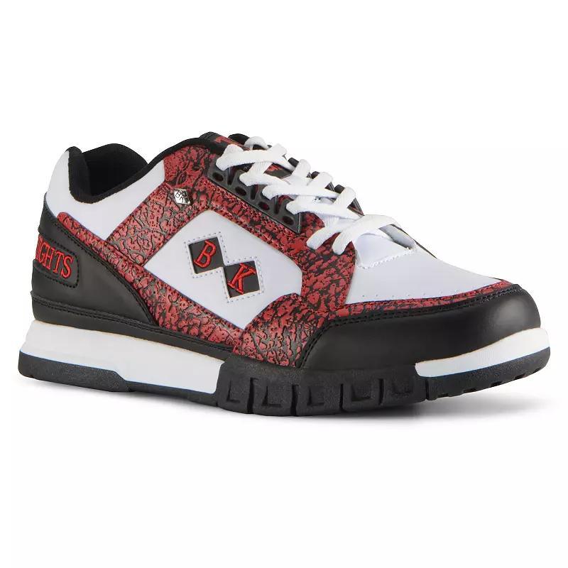 British Knights Metros Men's Sneakers, Size: 10.5, Black Mars Red White Product Image