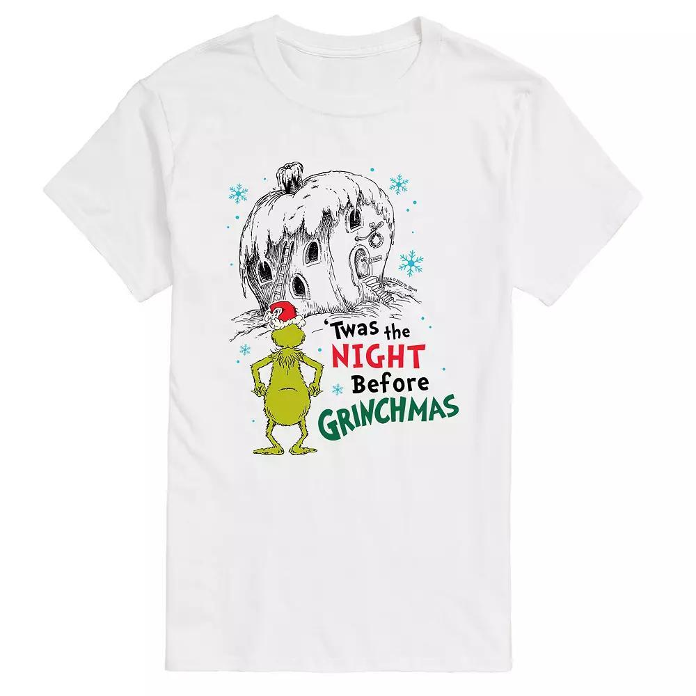 Big & Tall Night Before Grichmas Tee, Mens Product Image