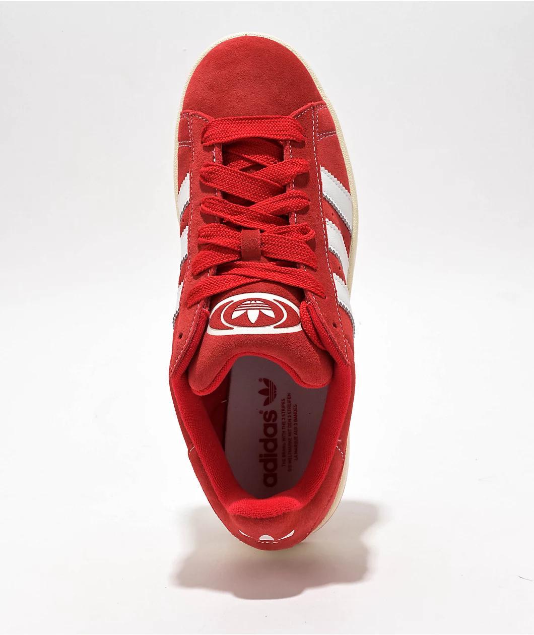 adidas Originals Campus 00s Better Scarlet & Cloud White Skate Shoes Product Image