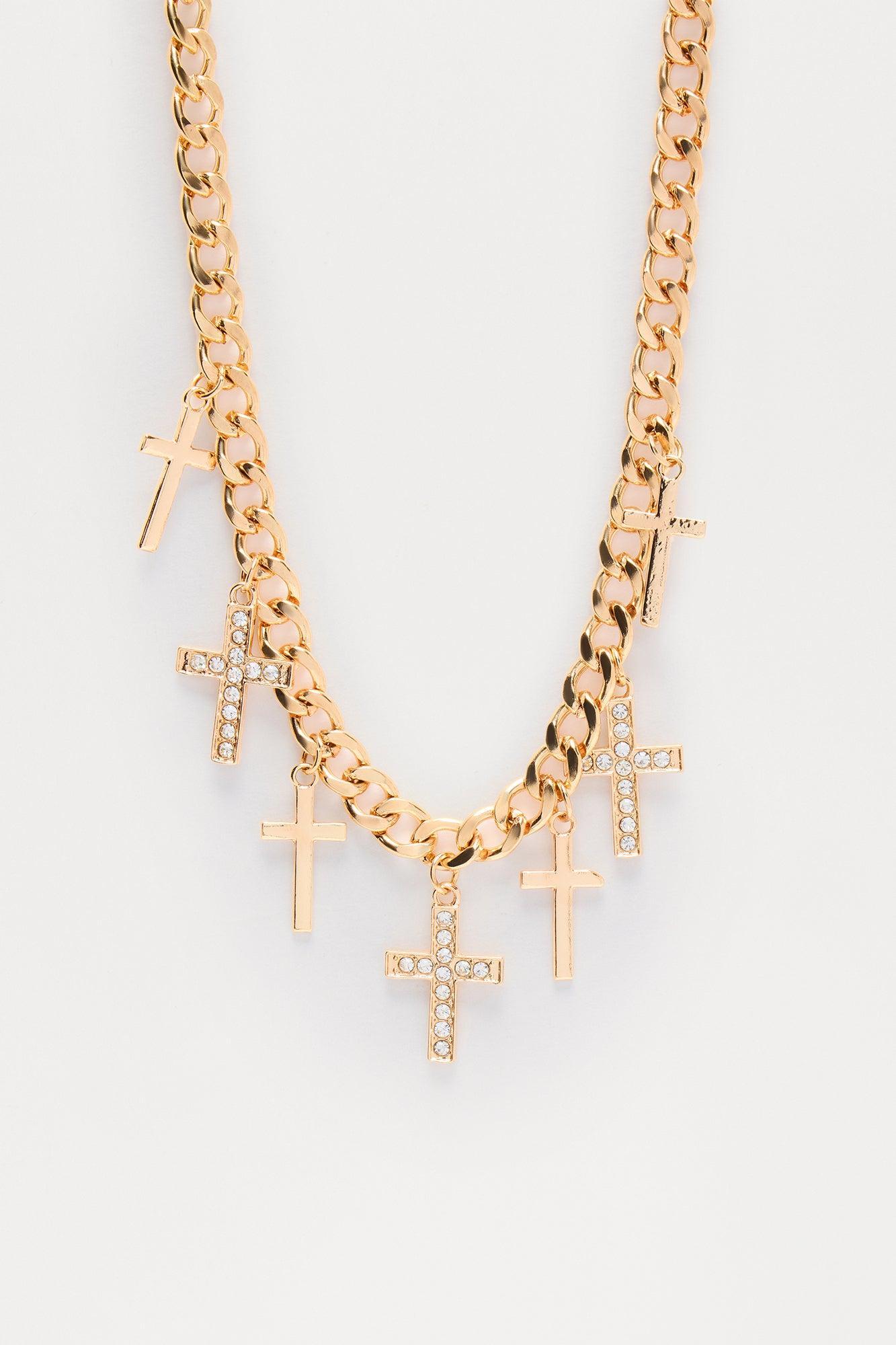 Chapel Of Love Charm Necklace - Gold Product Image