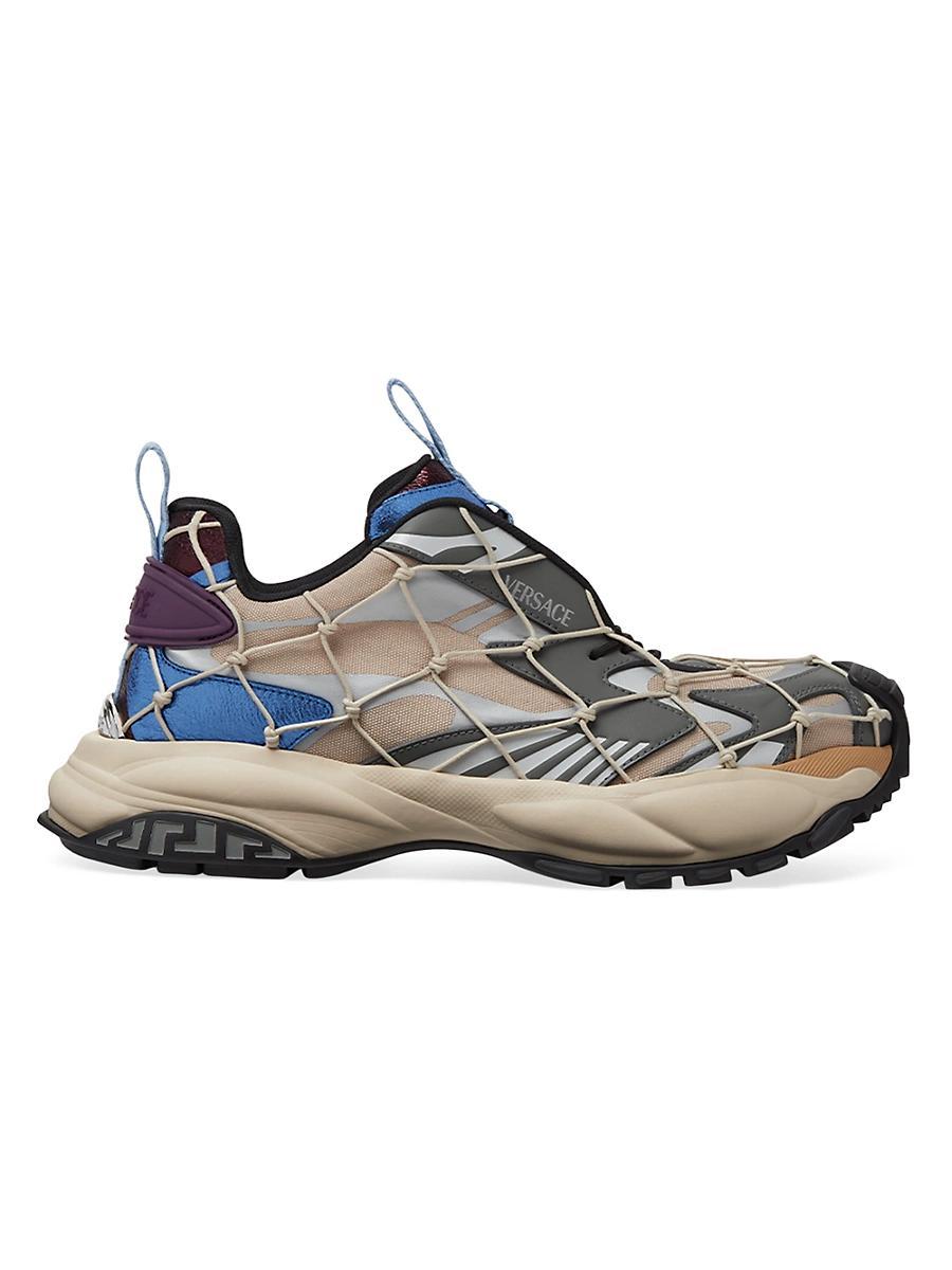 Versace Mens Netted Sneakers Product Image