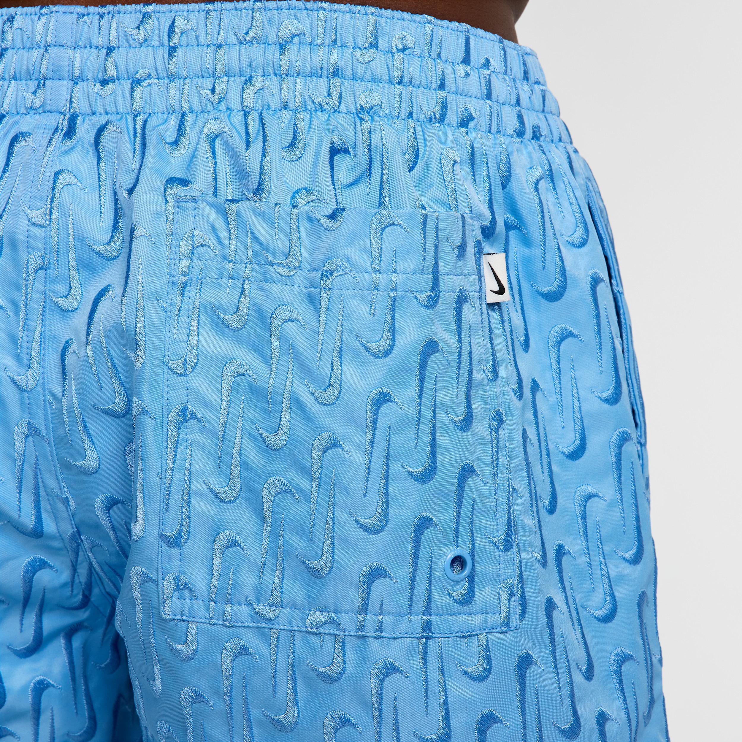 Nike Men's Swim Breaker Swoosh logo Link 5" Fully Lined Volley Shorts Product Image