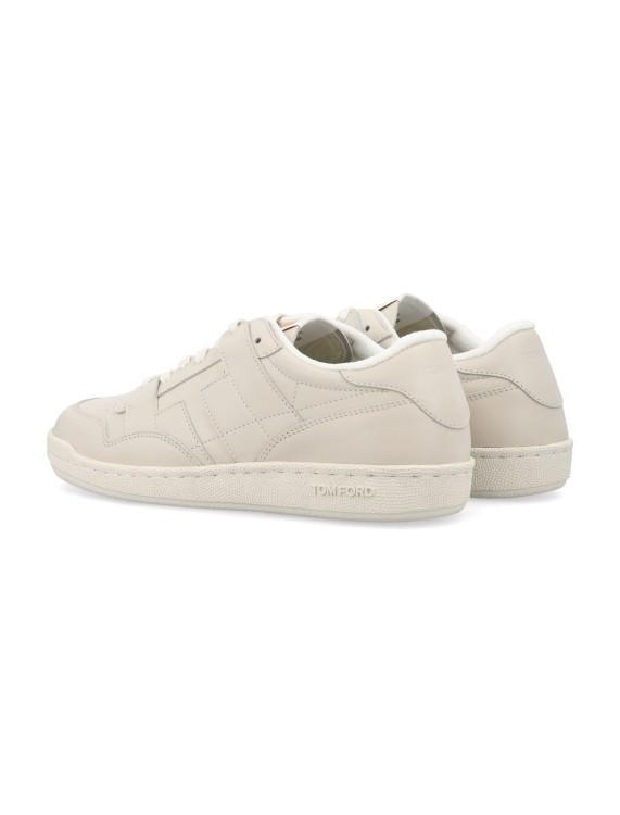 Womens Brushed Leather Mary Jane Ballerinas Product Image