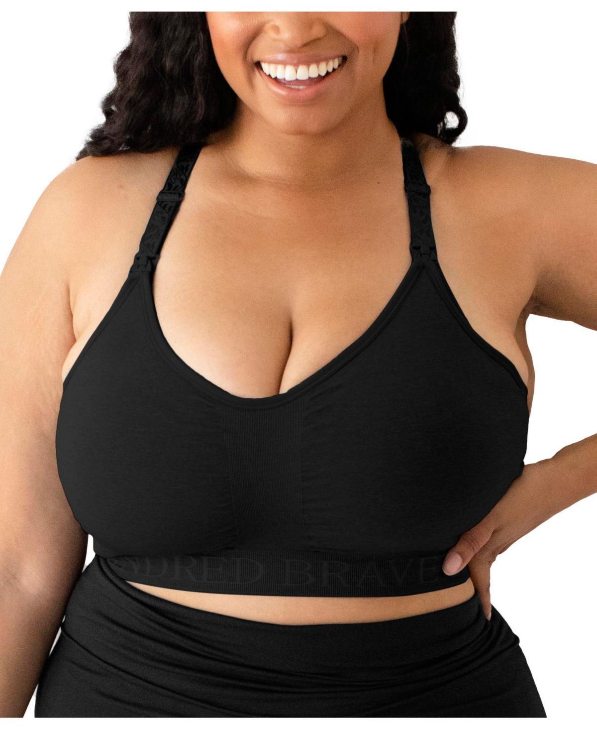 Kindred Bravely Women's Sublime Nursing Sports Bra - Black Product Image