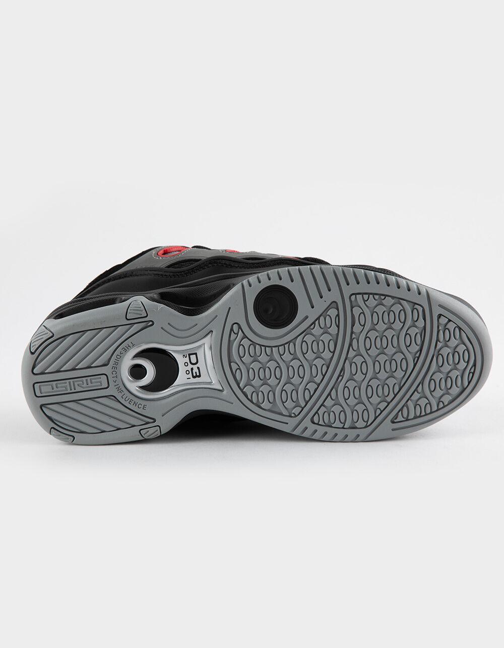 OSIRIS D3 2001 Skate Shoes - BLK/GRY Product Image