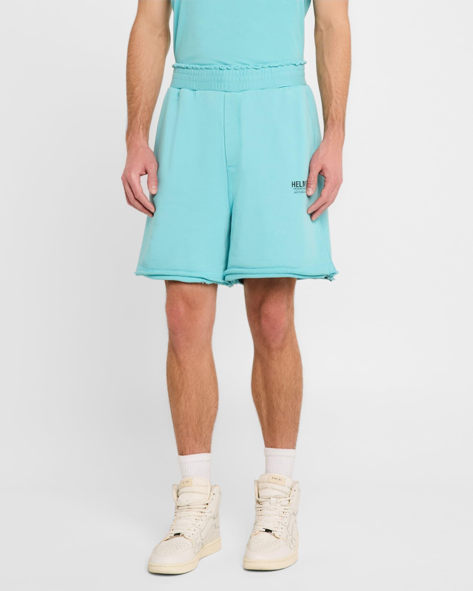 Men's Distressed Terry Shorts Product Image