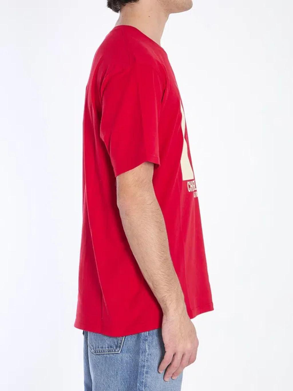 VALENTINO T-shirt Logo In Red Product Image