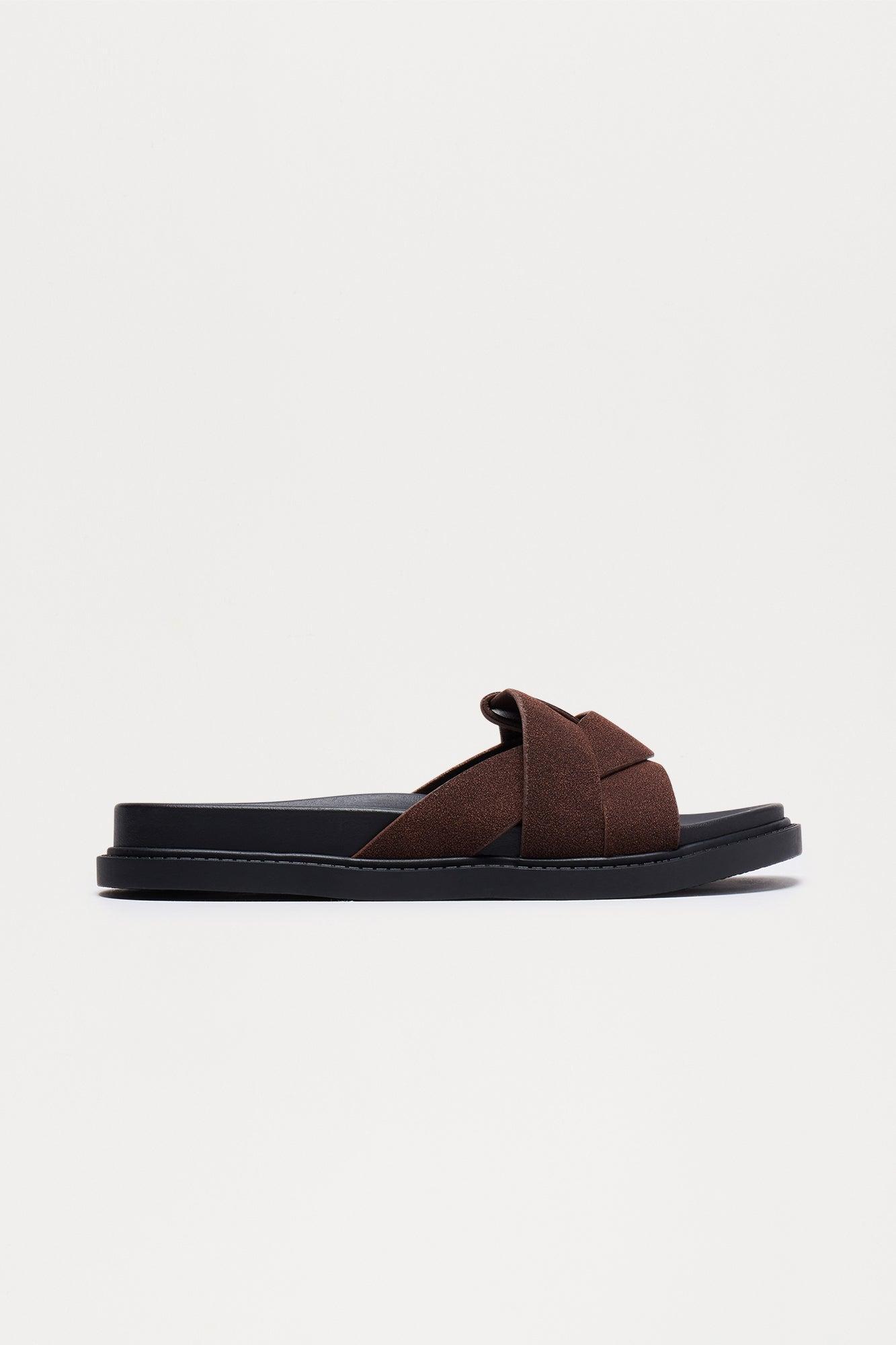 Irie Casual Slides - Brown Product Image