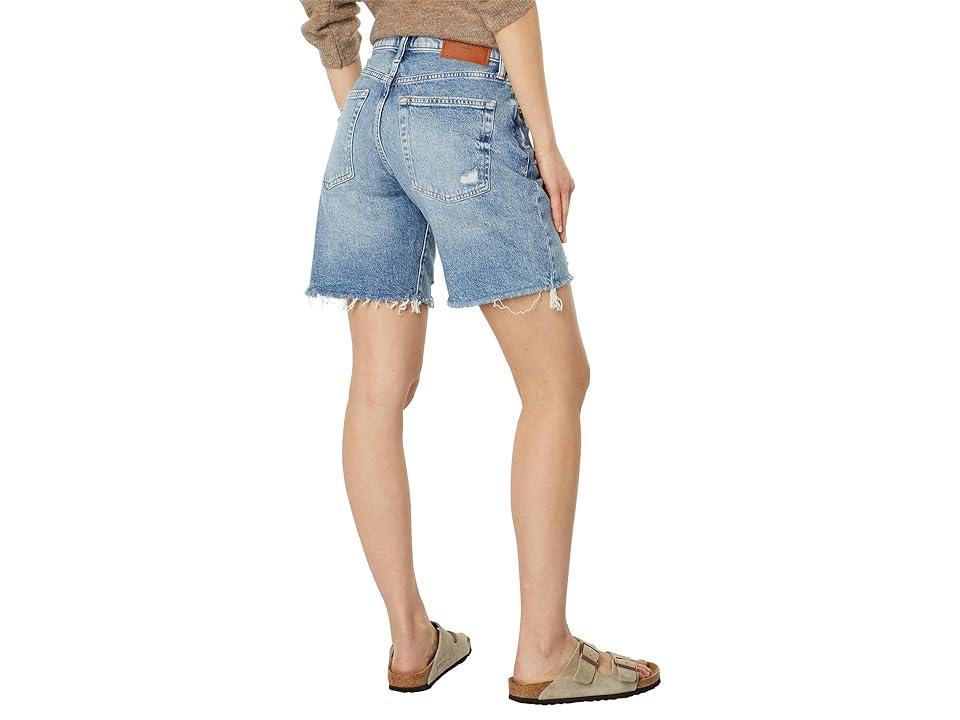 Lucky Brand 90s Loose Denim Shorts in Red Carpet Destination Court (Red Carpet Destination Court) Women's Clothing Product Image