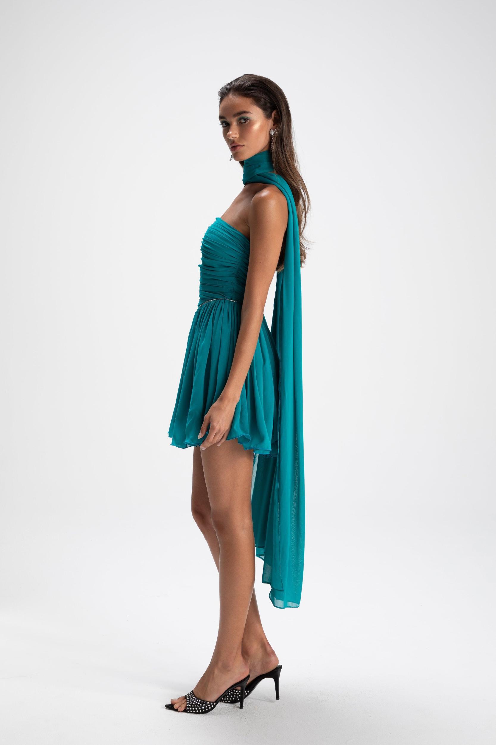 Chloe Dress (Blue) Product Image