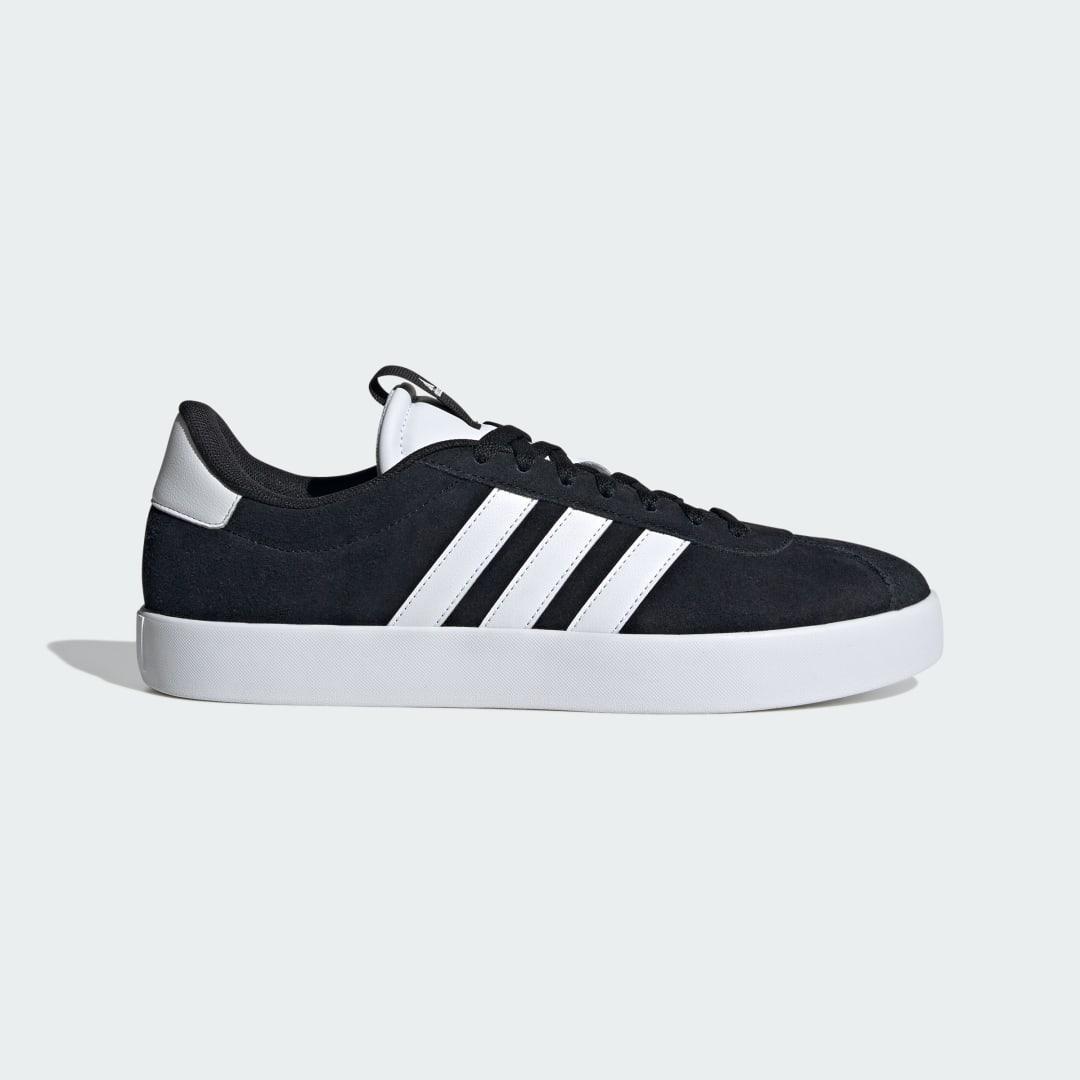 adidas VL Court 3.0 Shoes Core Black M 12 / W 13 Mens Product Image