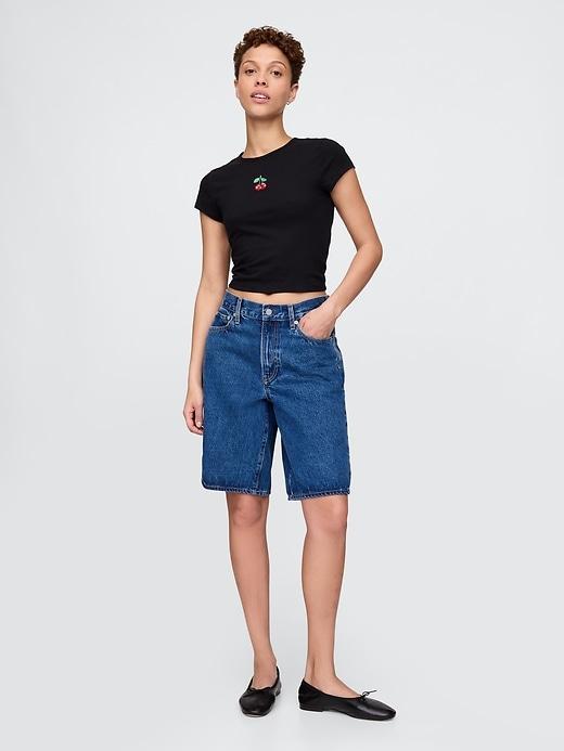 Cropped Graphic T-Shirt Product Image