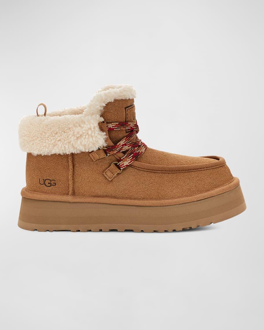 UGG Womens Funkarra Cabin Cuff Sheepskin Slippers Product Image