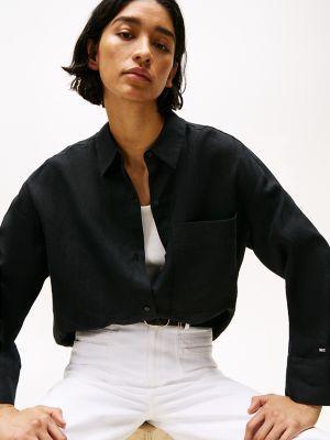 Relaxed Fit Linen Shirt Product Image