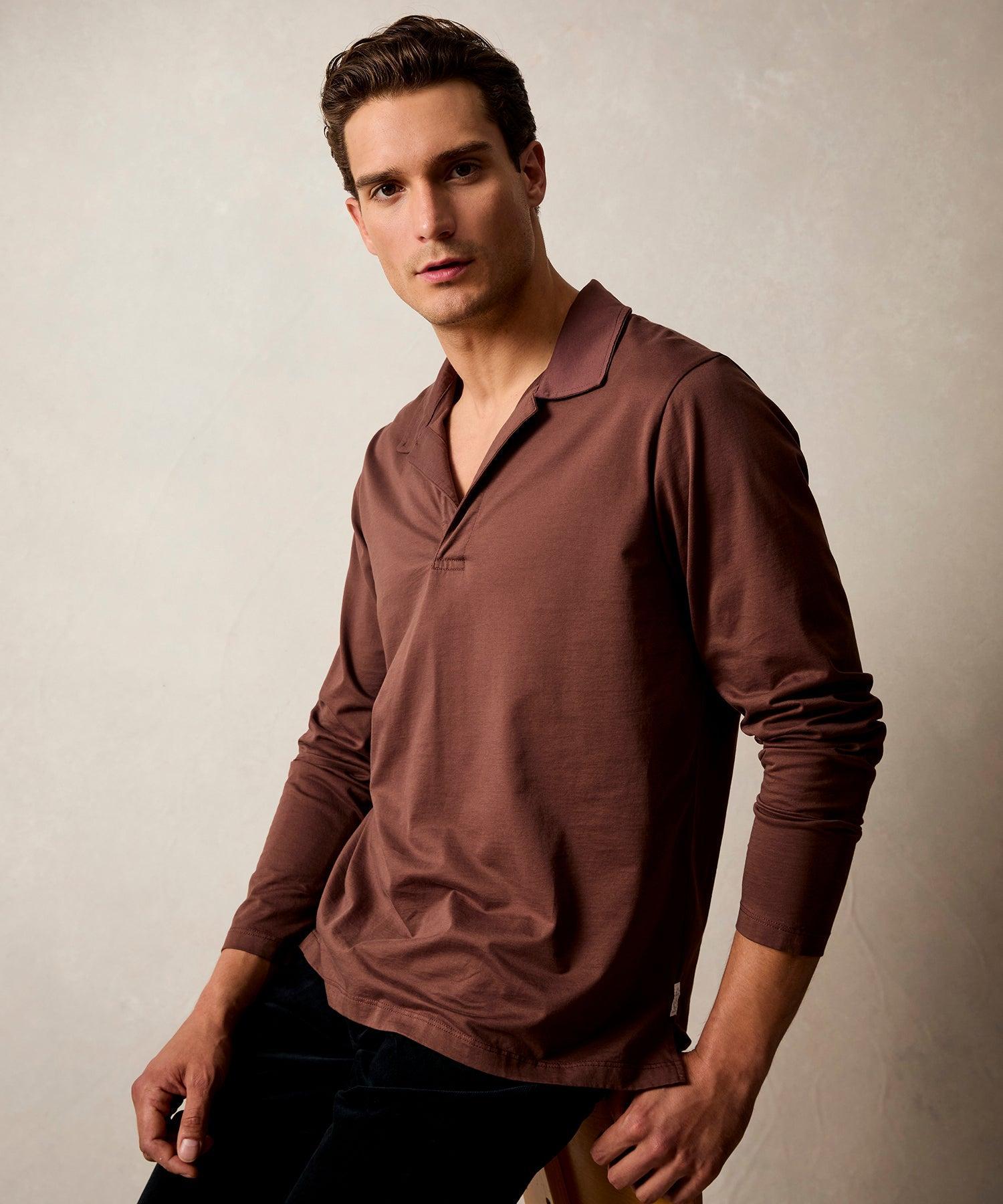 Luxe Jersey Montauk Polo Product Image