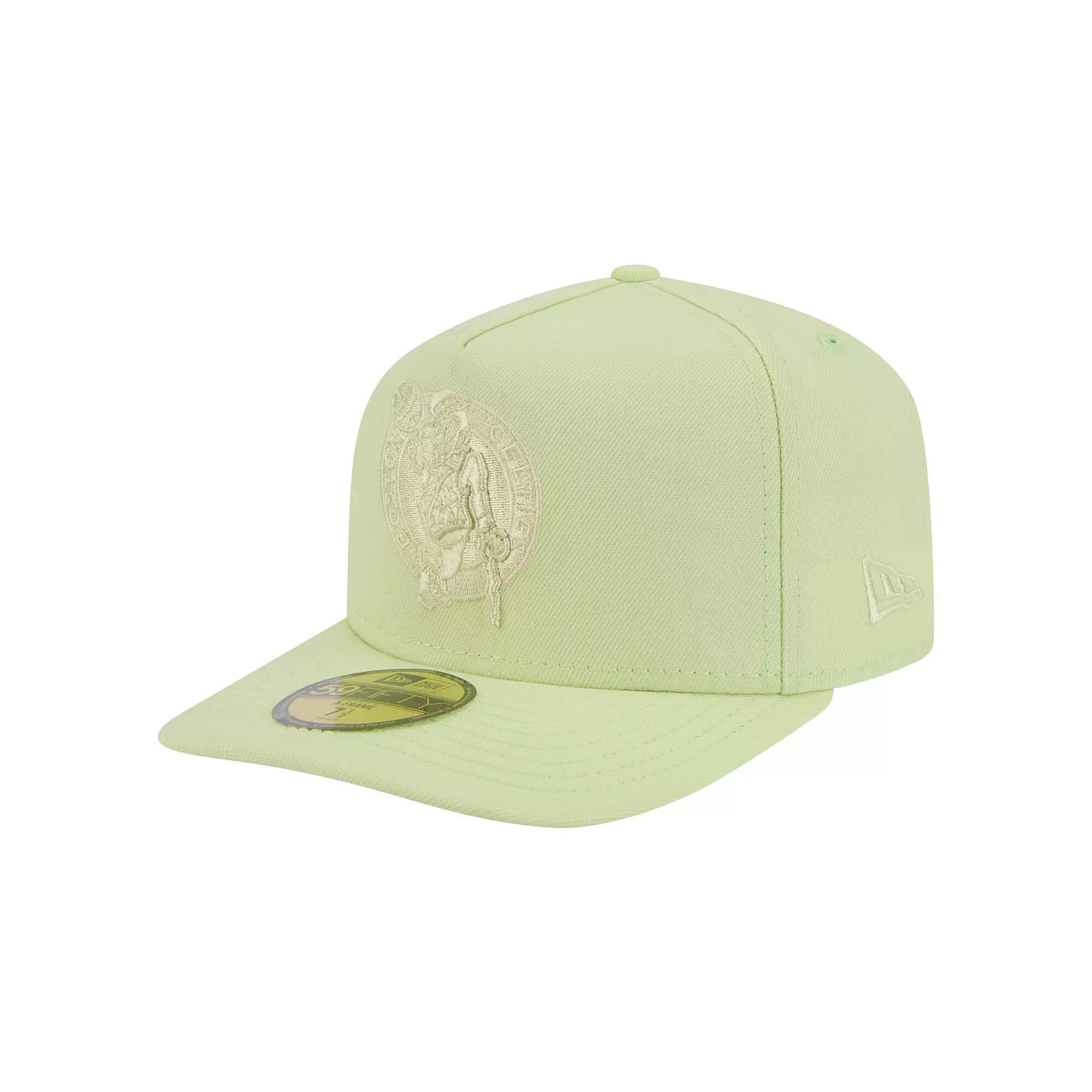 Mens New Era Boston Celtics Colorpack A-Frame Pinch Front 59FIFTY Fitted Hat Product Image