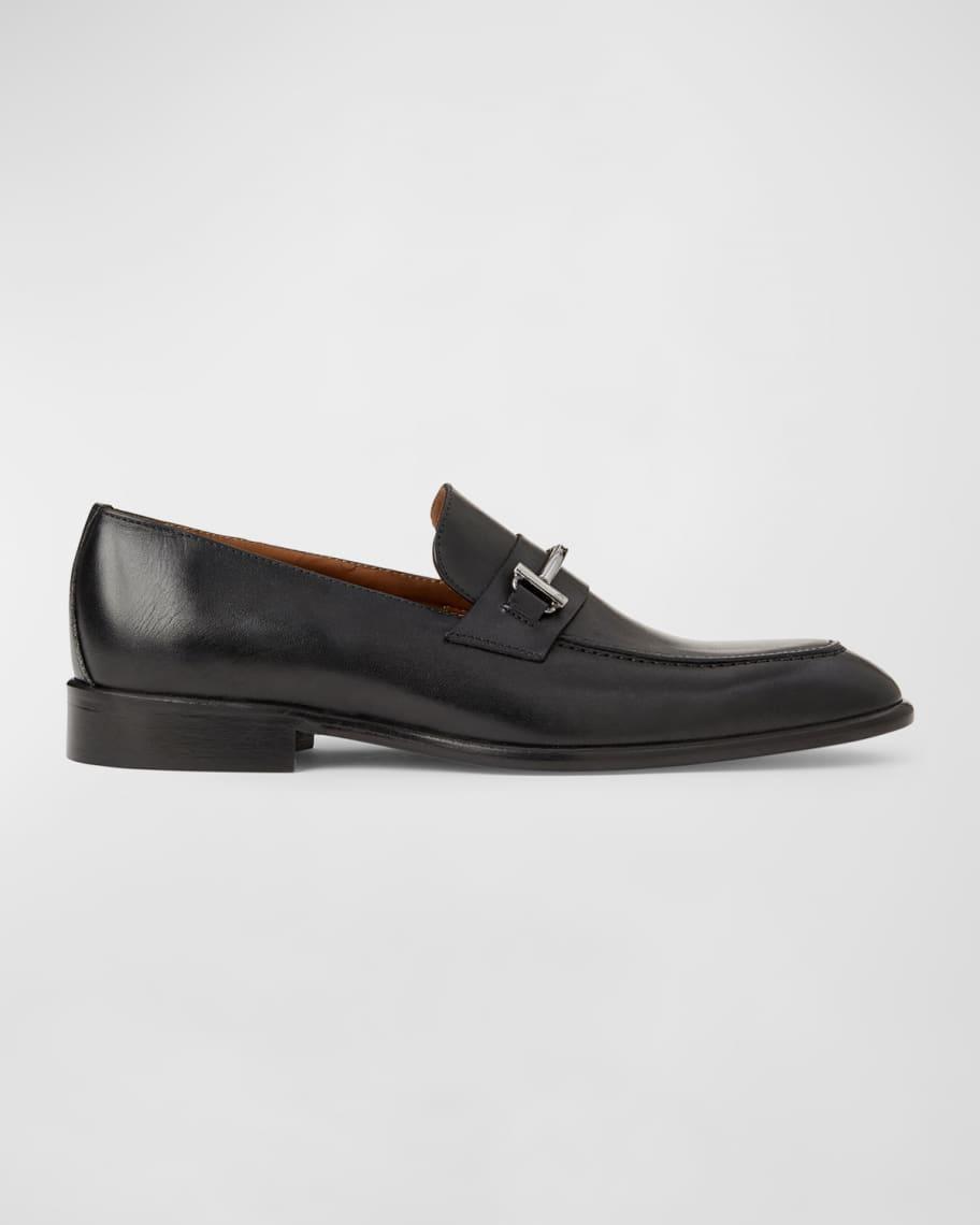 Mens Sante Double-Gore Leather Bit Loafers Product Image