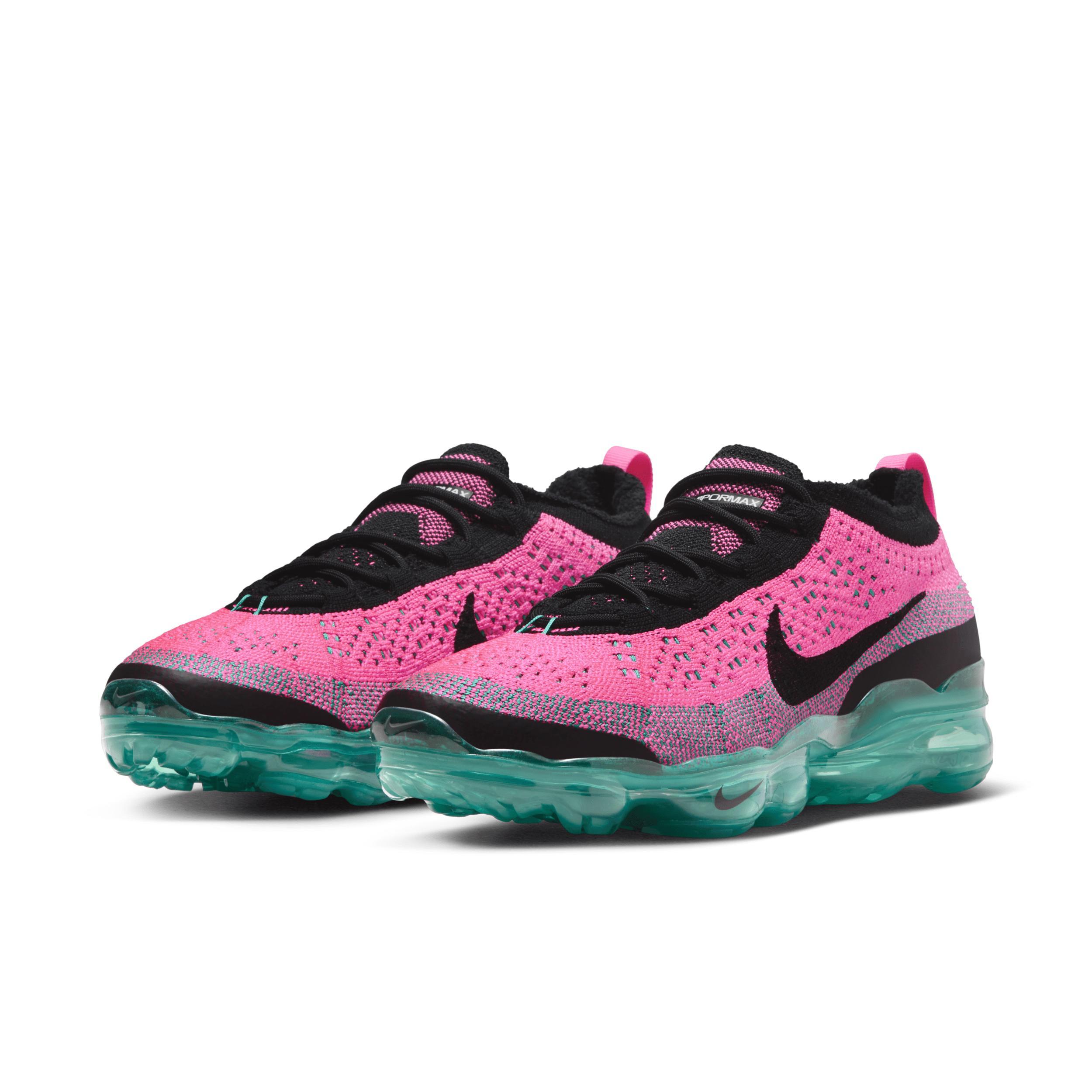 Nike Womens Air Vapormax Flyknit 2023 - Shoes Green/Black Product Image