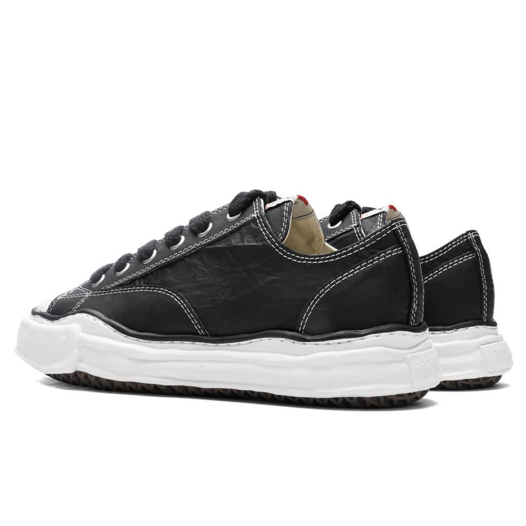 Peterson Low OG Sole Paper Like Leather Sneaker - Black Male Product Image