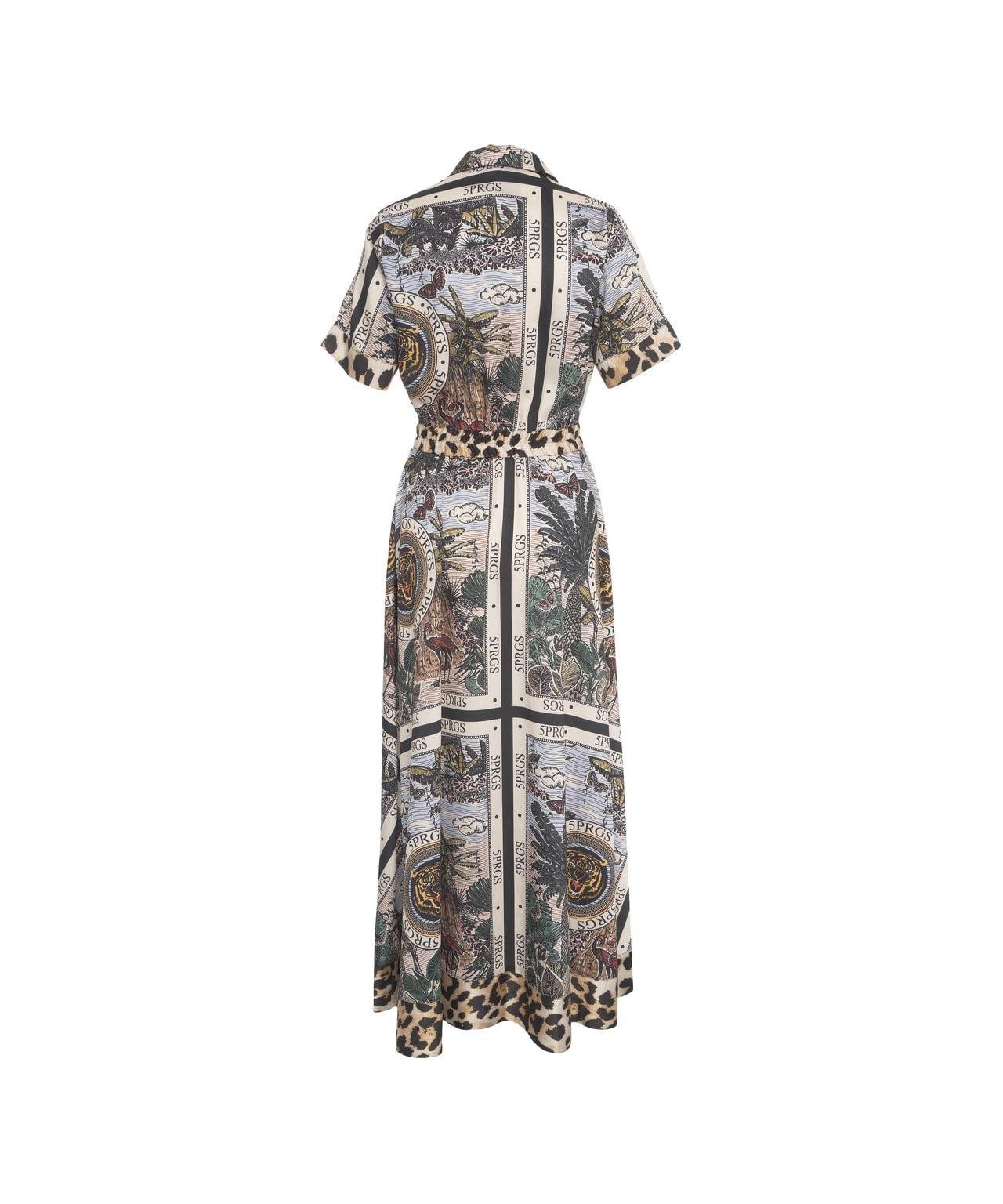 Maxi dress with print Product Image