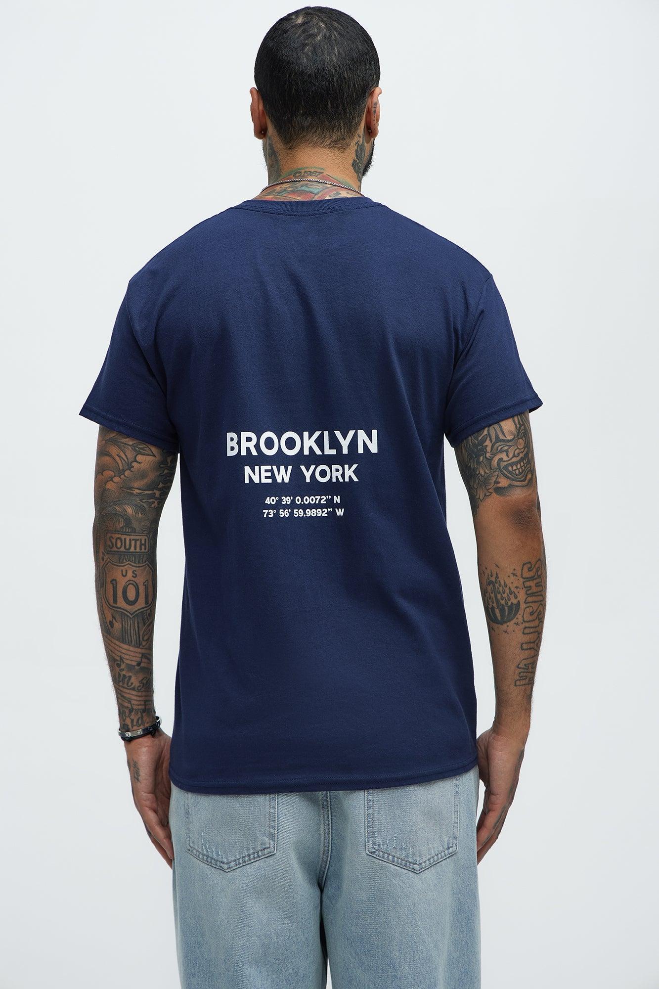 Brooklyn Bridge And Tunnel Short Sleeve Tee - Navy Product Image