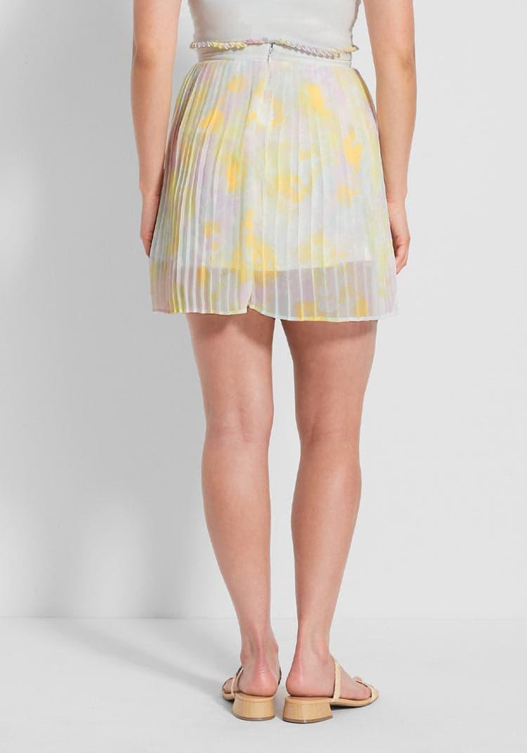 Frill Seeker Pleated Mini Skirt Product Image