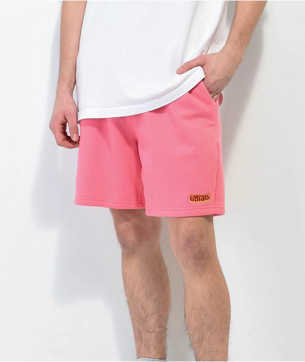 Empyre Zephyr Pink Sweat Shorts Product Image