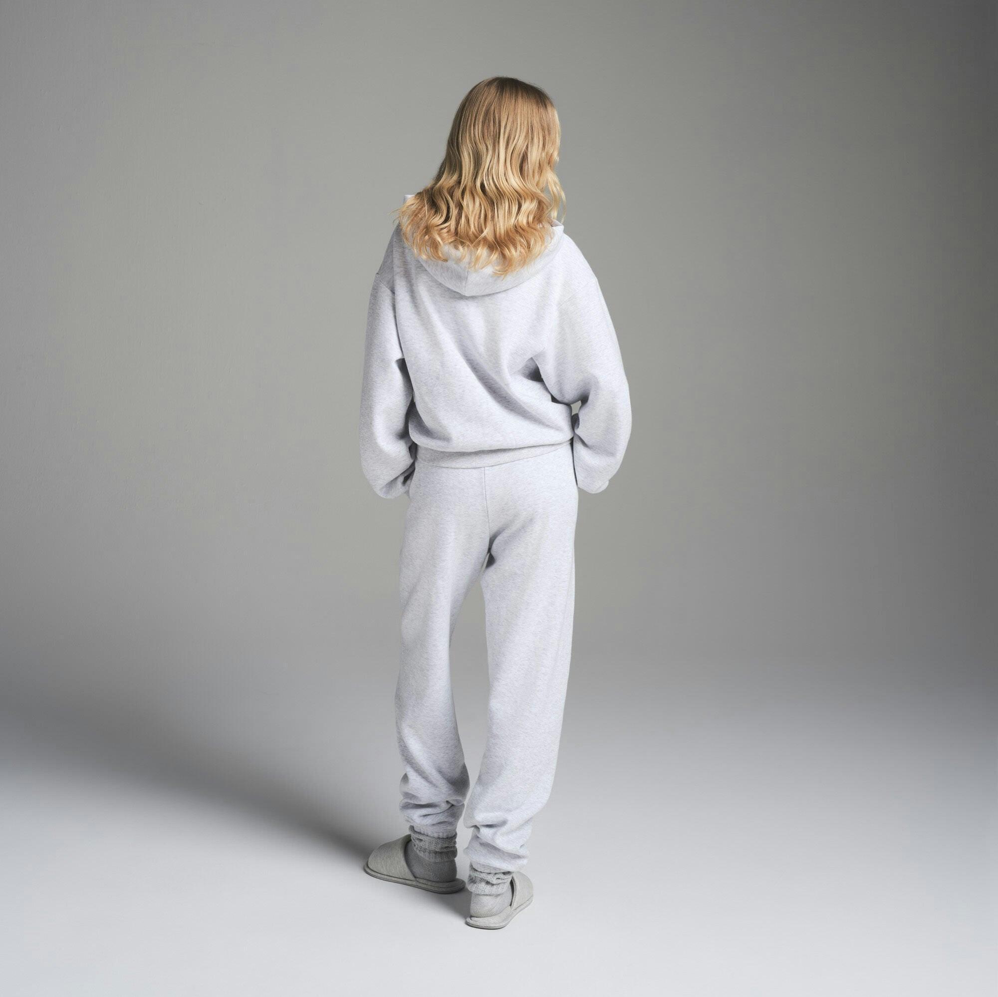 COTTON FLEECE CLASSIC JOGGER | LIGHT HEATHER GREY Product Image