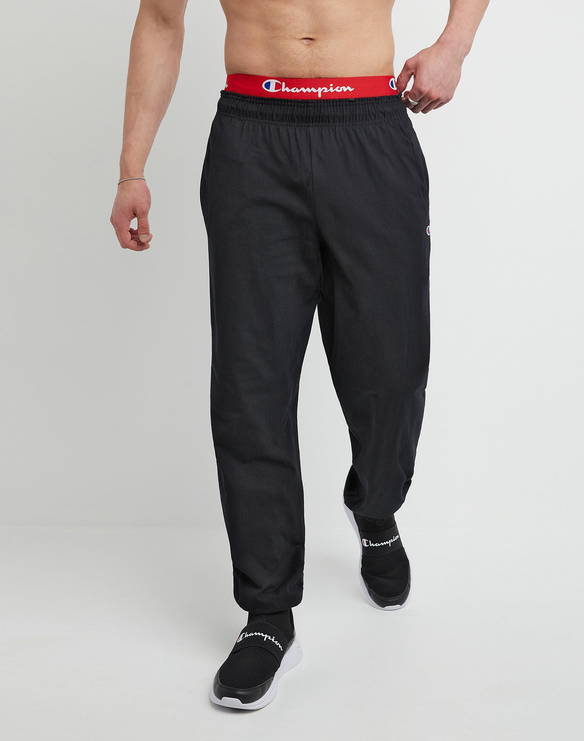 Men's Champion® Cinched Jersey Pants, Size: Small, Granite Grey Product Image