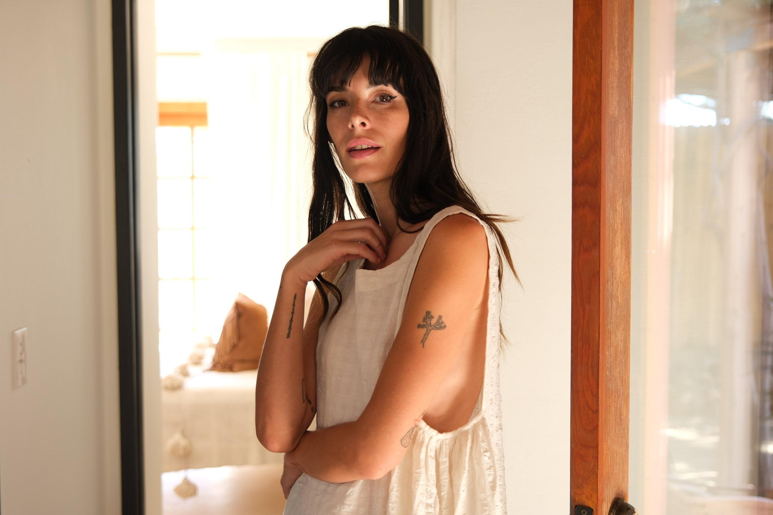Crinkly Midi dress Product Image