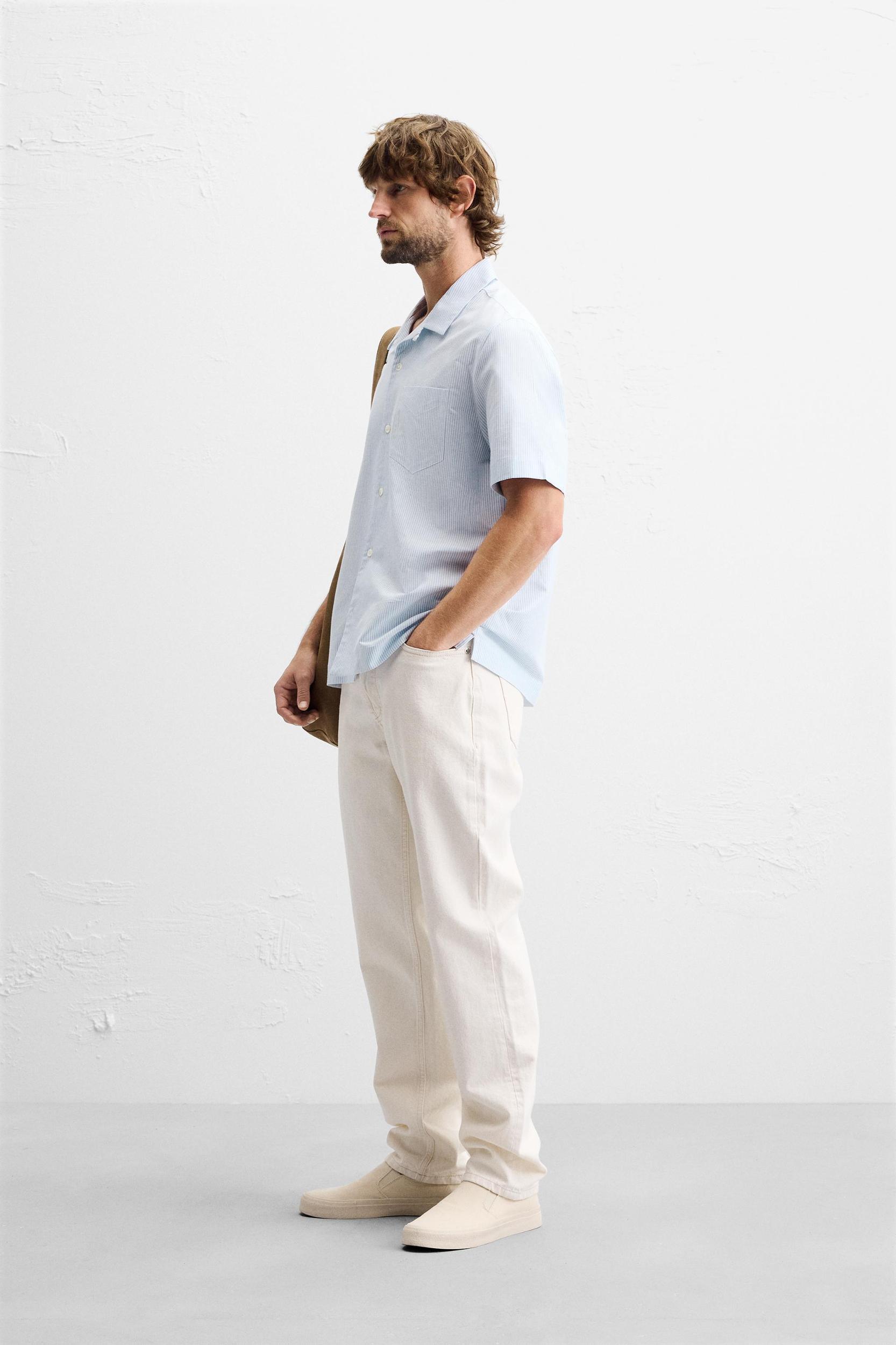 STRIPED OXFORD SHIRT Product Image