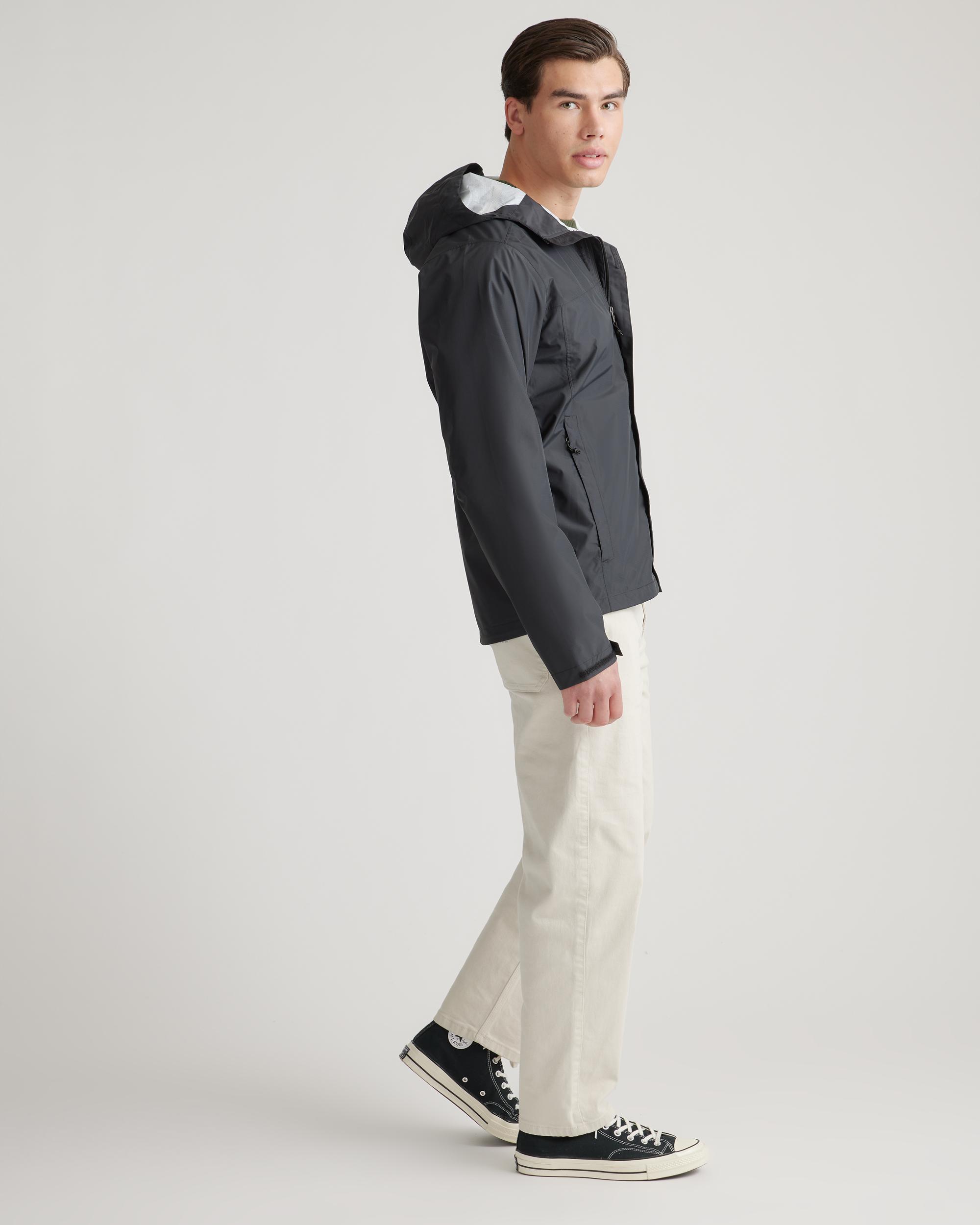 Quince | Men's Weatherproof Rain Shell Jacket Size XL, Polyester/Recycled Polyester Blend Product Image