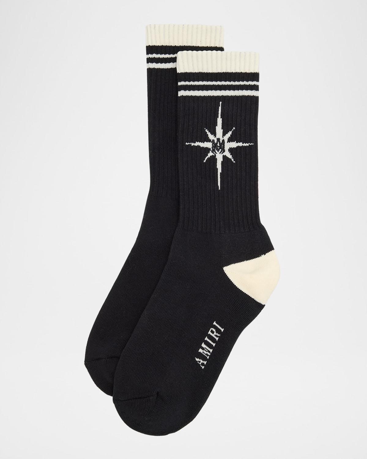 Mens Starburst MA Crew Socks Product Image