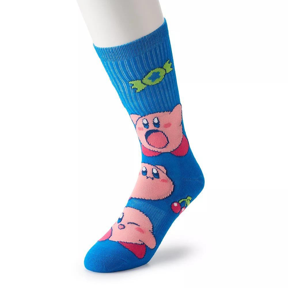 Men's Novelty Crew Socks, Kirby Product Image