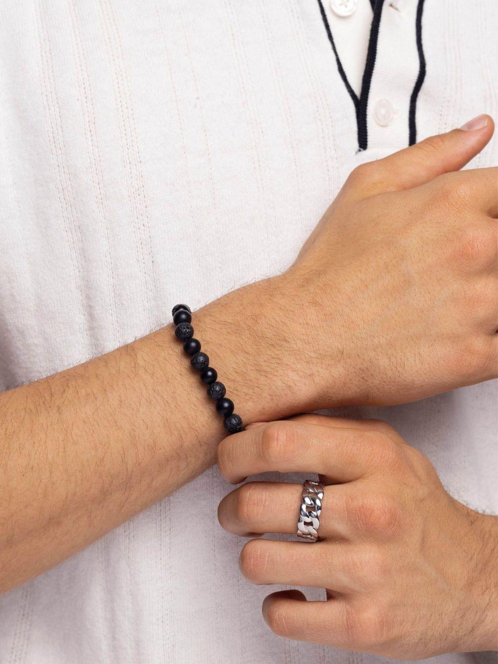 onyx beaded bracelet Product Image