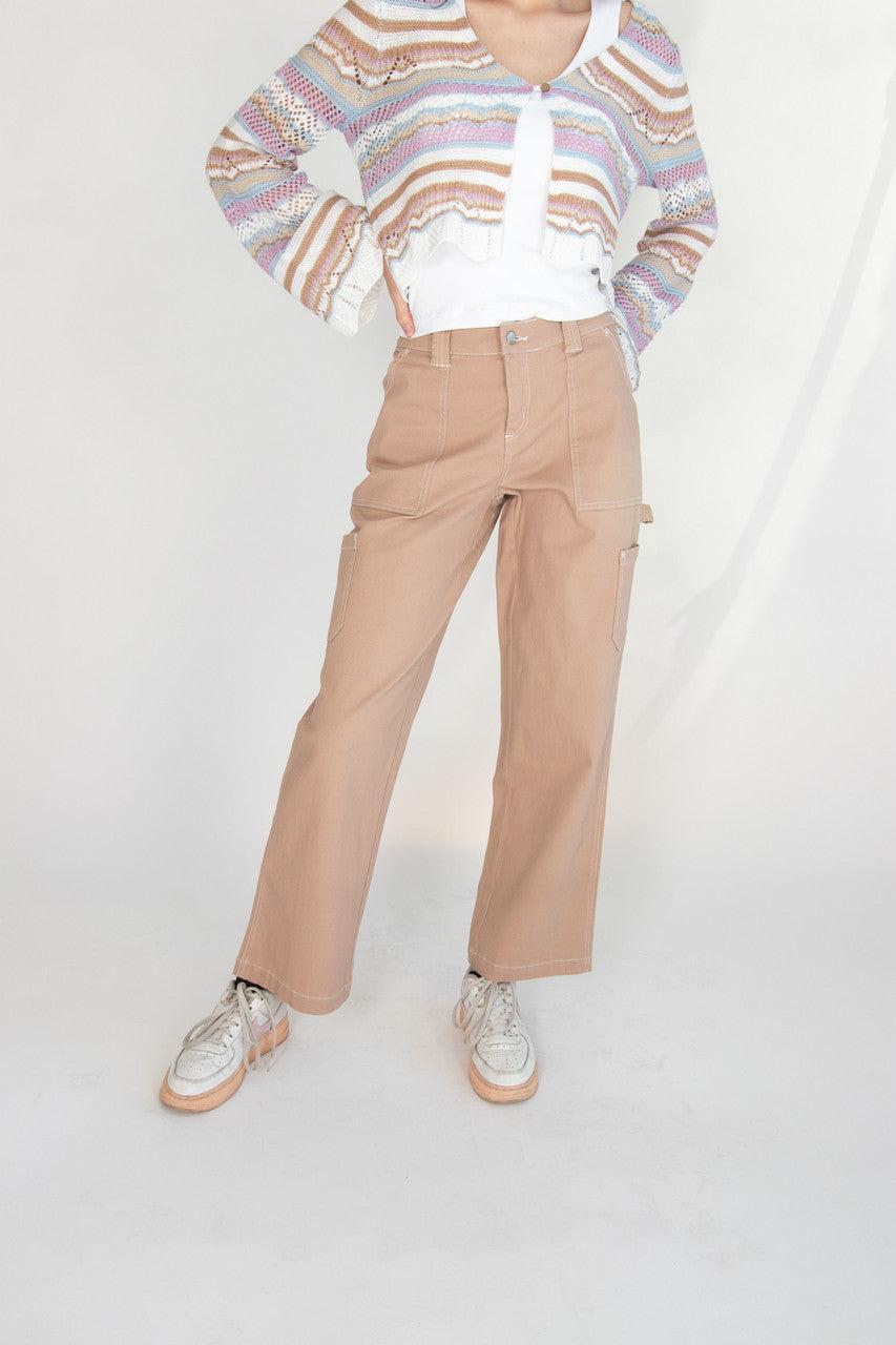 Wide Leg Carpenter Pants Product Image