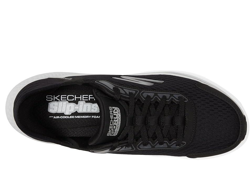 SKECHERS Hands Free Slip-Ins Go Run Consistent 2.0 Endure Sneaker Silver) Women's Shoes Product Image