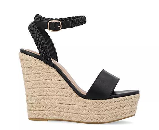 Journee Collection Womens Andiah Wedge Sandal Product Image