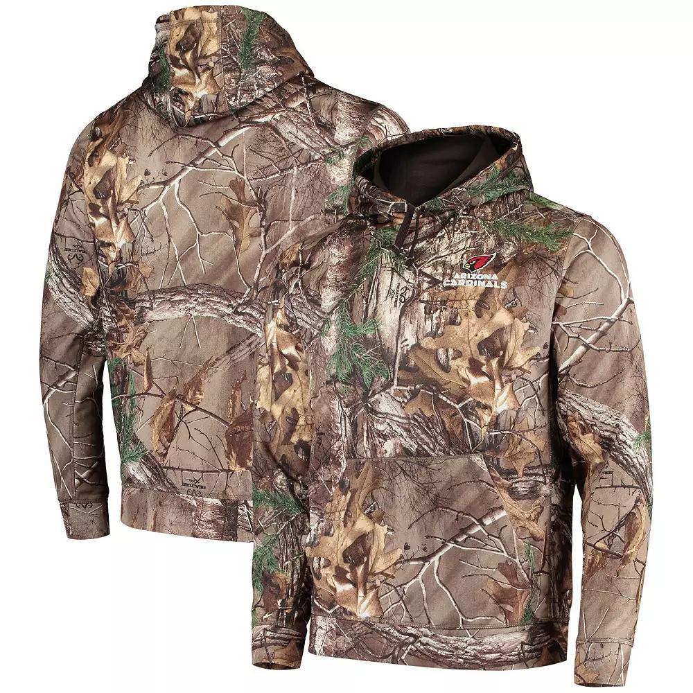 Men's Dunbrooke Realtree Camo Arizona Cardinals Circle Champion Tech Fleece Pullover Hoodie, Size: 2XL, Green Product Image