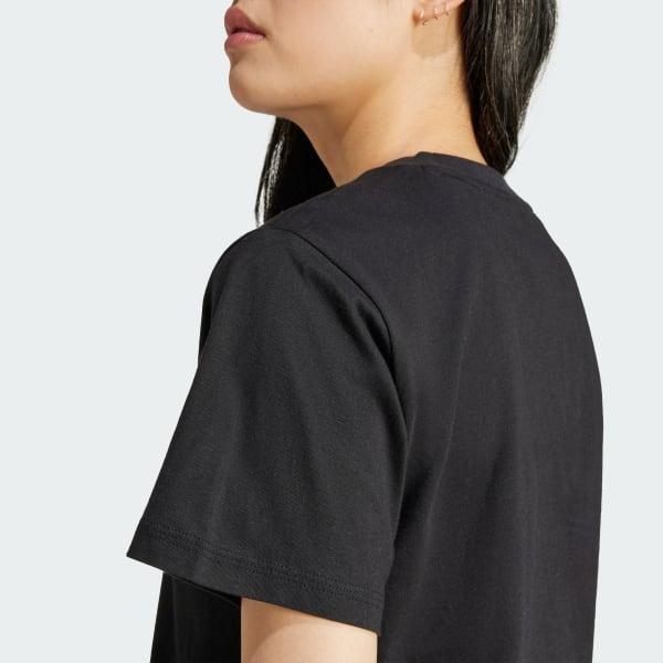 Womens adidas Essentials Small Logo Cotton T-Shirt Product Image