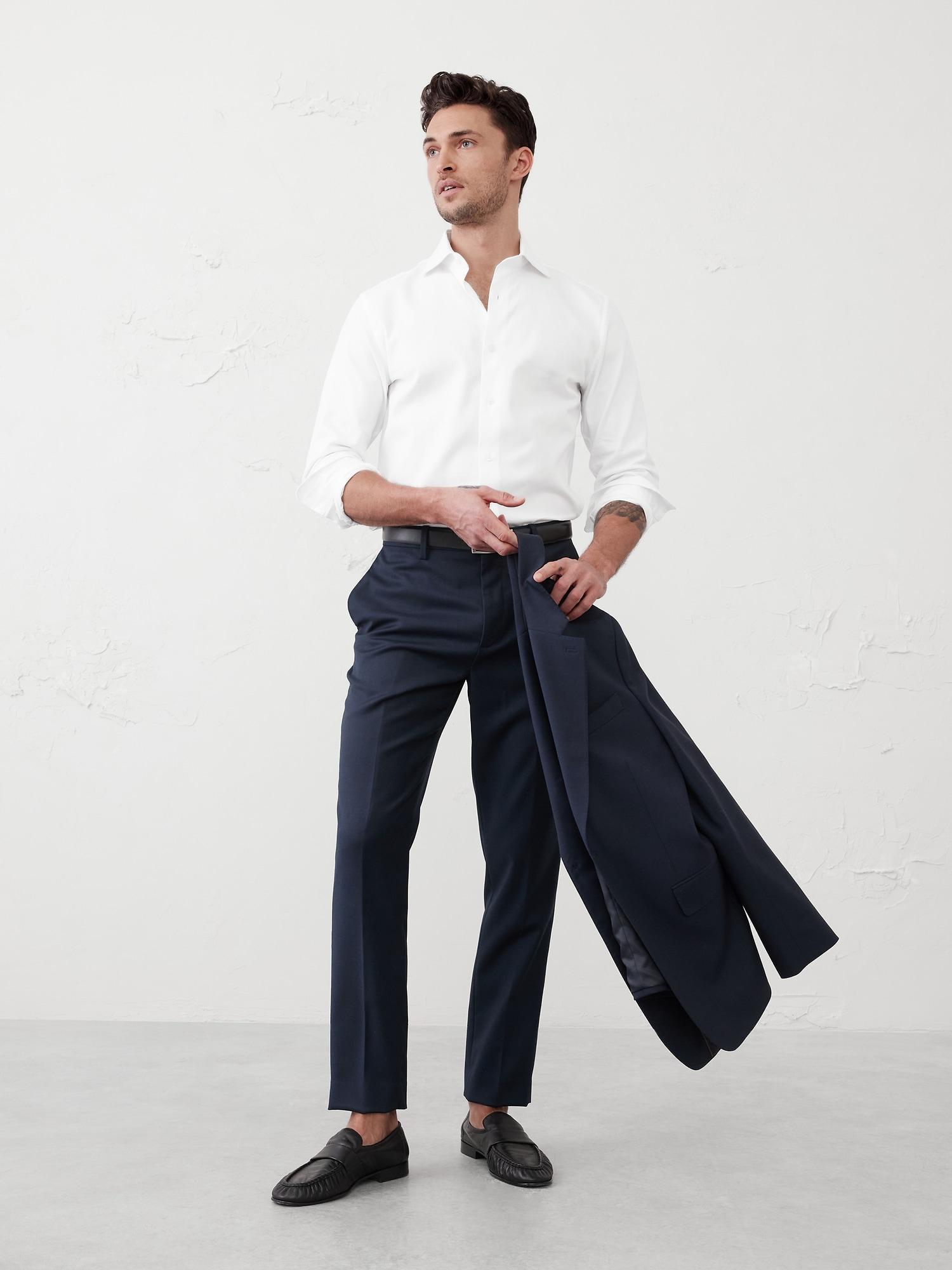 Slim Dobby Dress Shirt Product Image