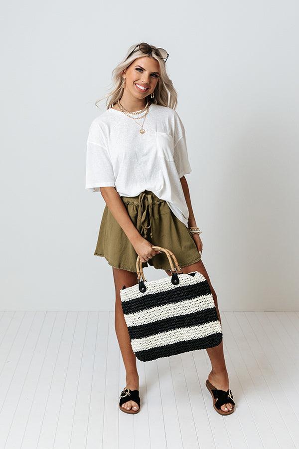 Popular Opinion Shift Tee In Ivory Product Image