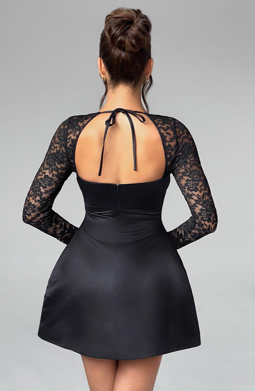 Sadie Mini Dress - Black Product Image