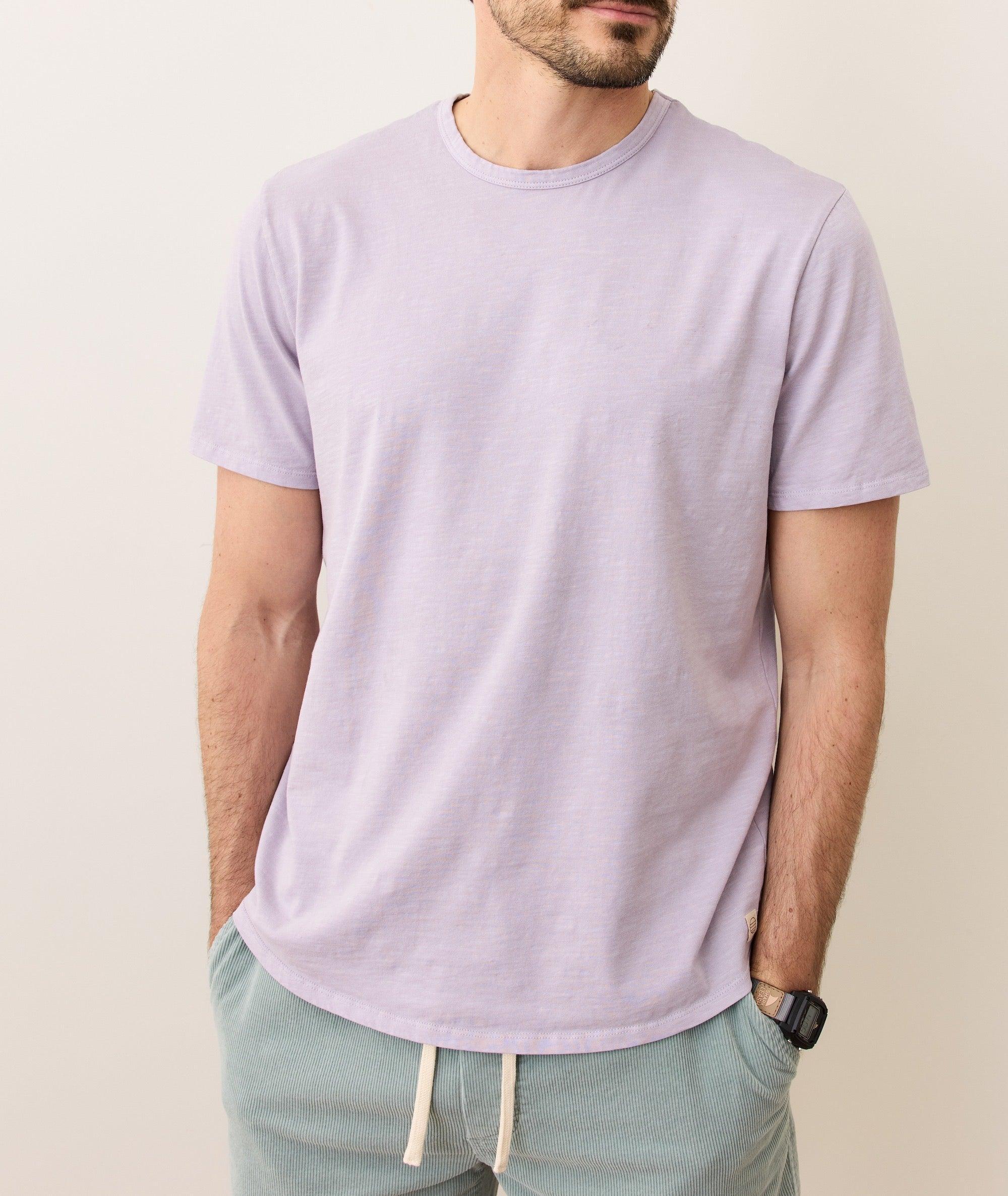 Saddle Hem Crew Tee Product Image
