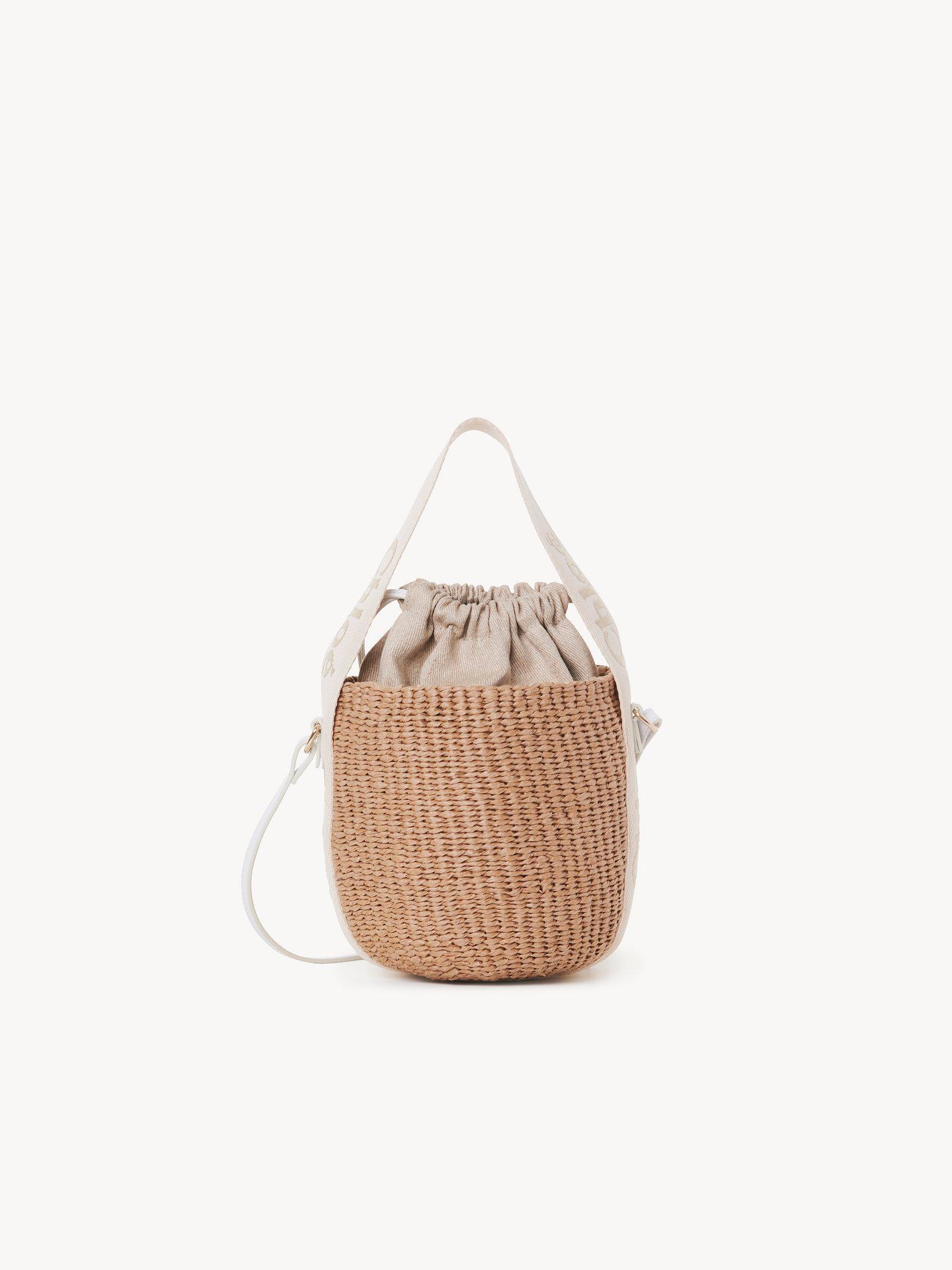 Small Woody basket in natural fibers Product Image
